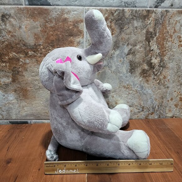 Build A Bear Workshop Elephant Plush Stuff Animal - Picture 9 of 12
